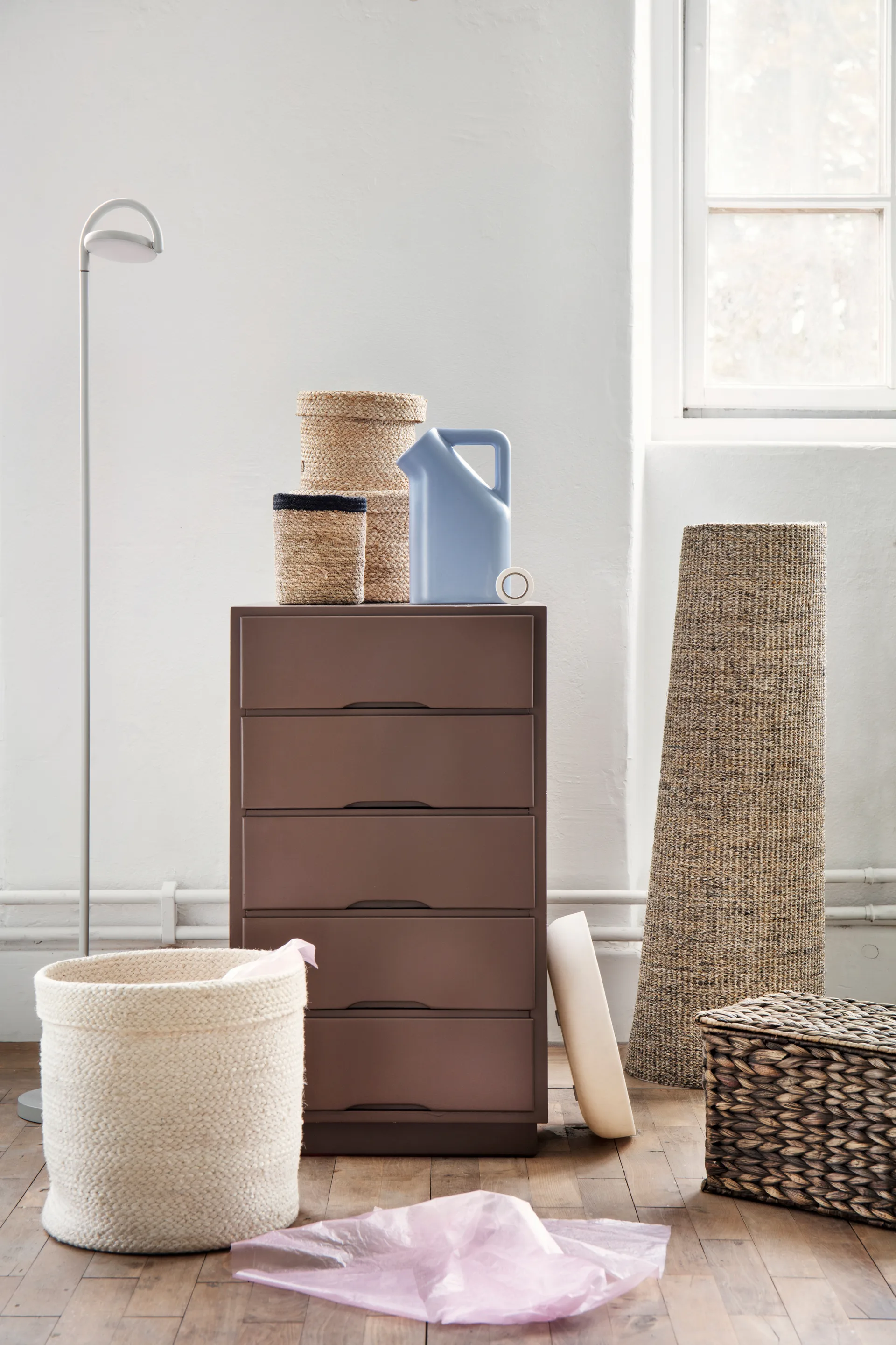 Jenny gångmatta, natur, sisal, 80x250 cm Dixie