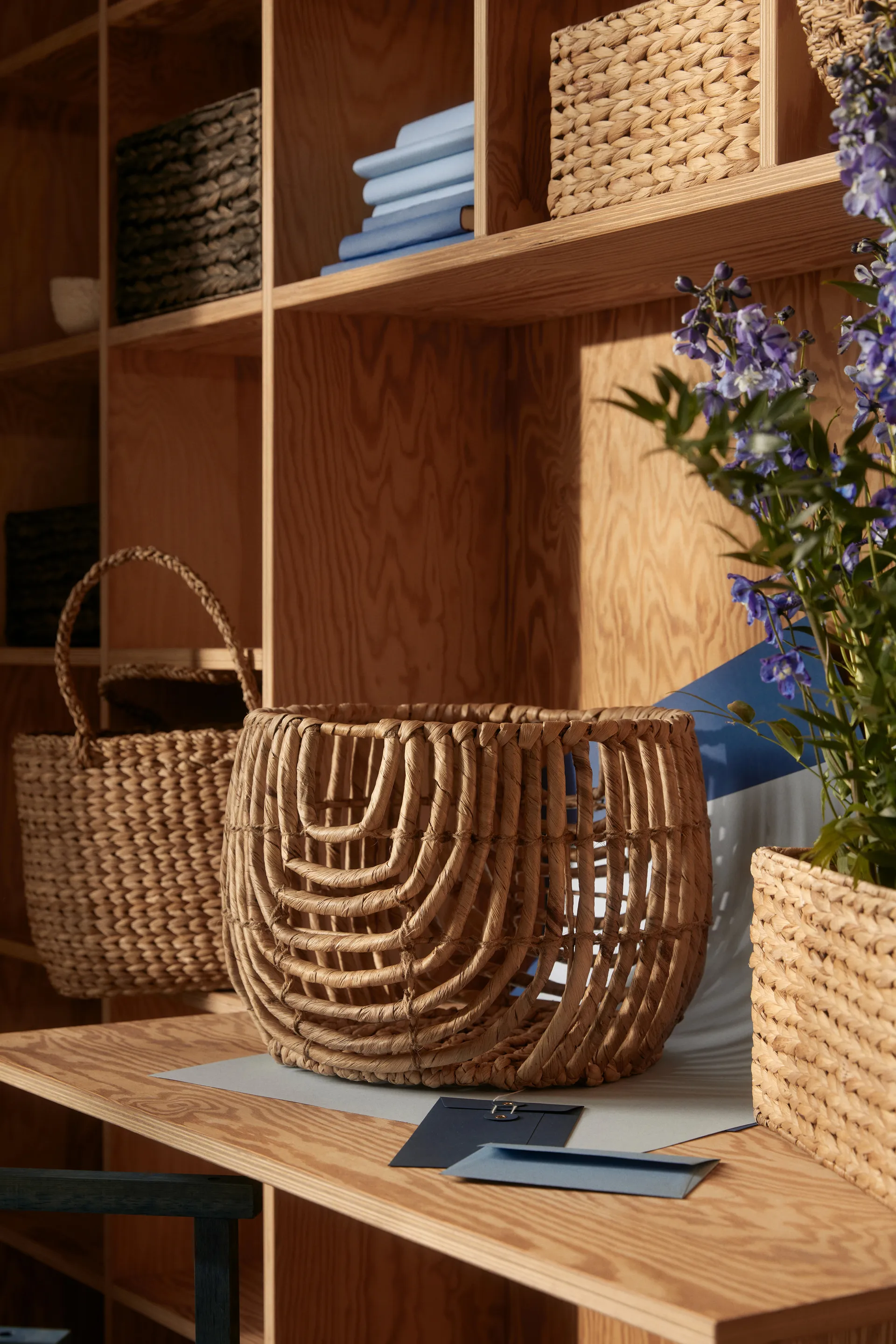 Lily förvaringskorg small 3 delar, Natural Dixie