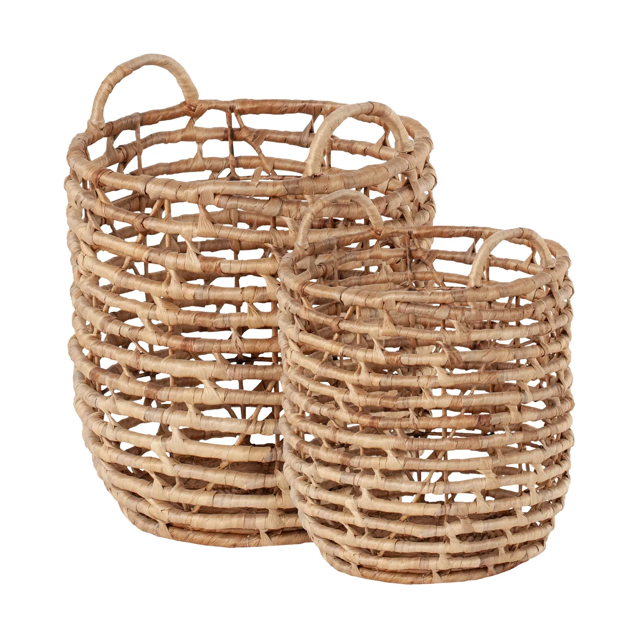 Dixie Lily förvaringskorgar U-shape open twist 2 delar Natural