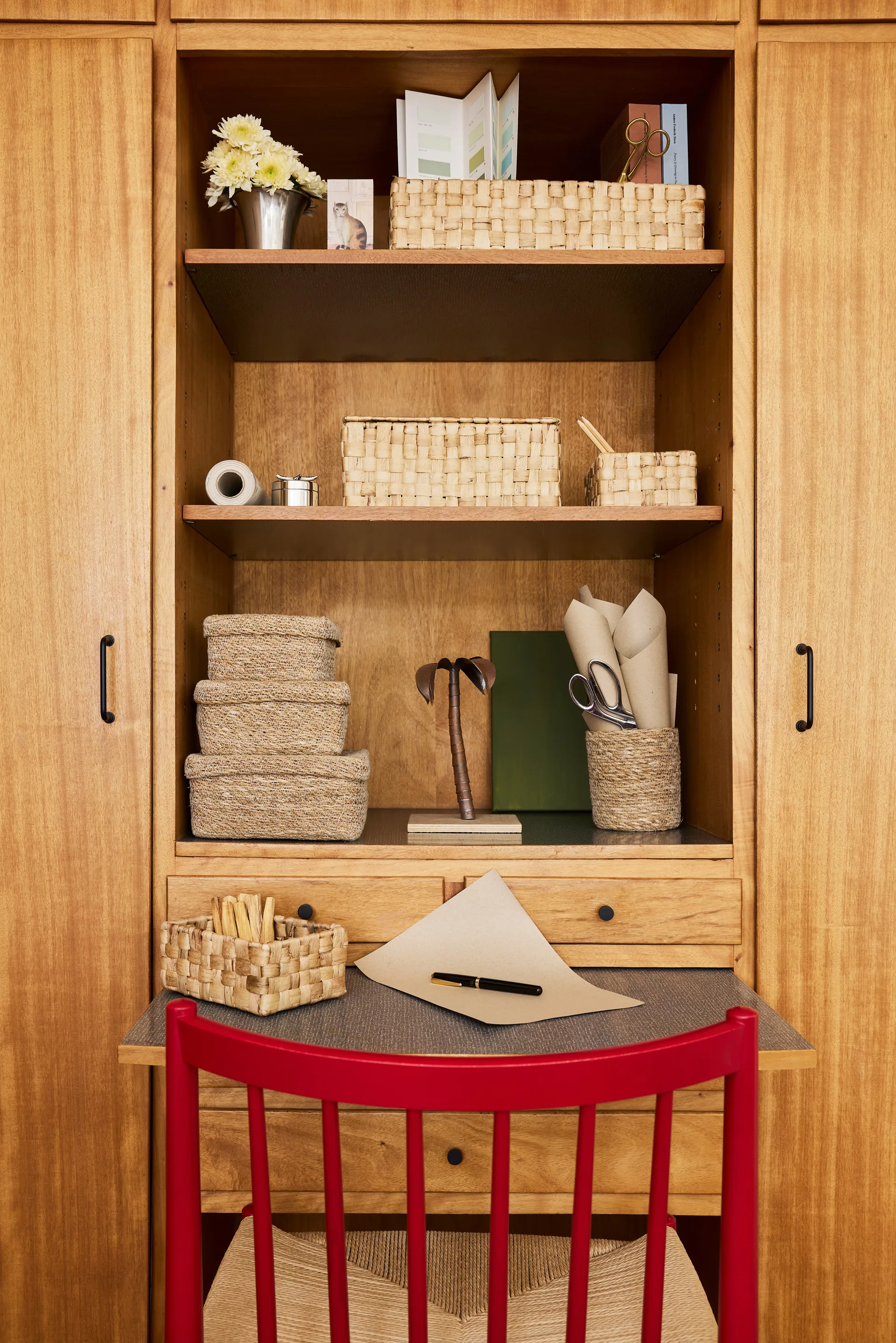 Lily förvaringslåda panama 3 delar, Natural Dixie