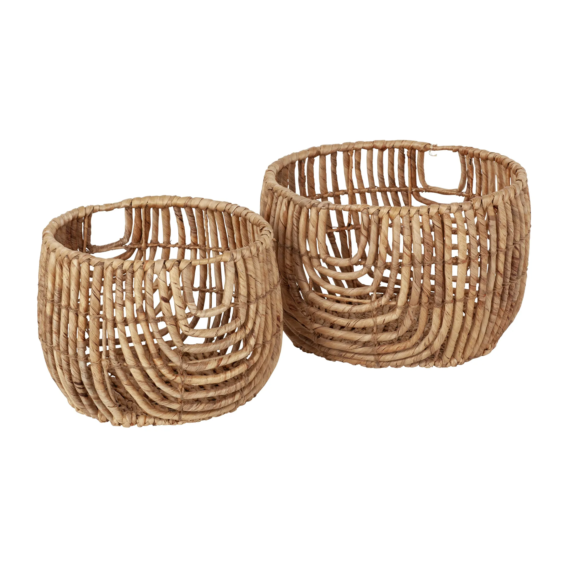 Lily round open twist korg 2 delar, Natural Dixie