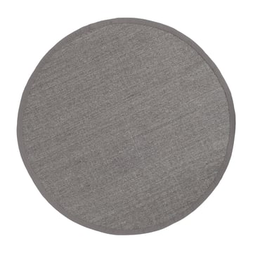 Dixie Sisal matta rund grå Ø150 cm