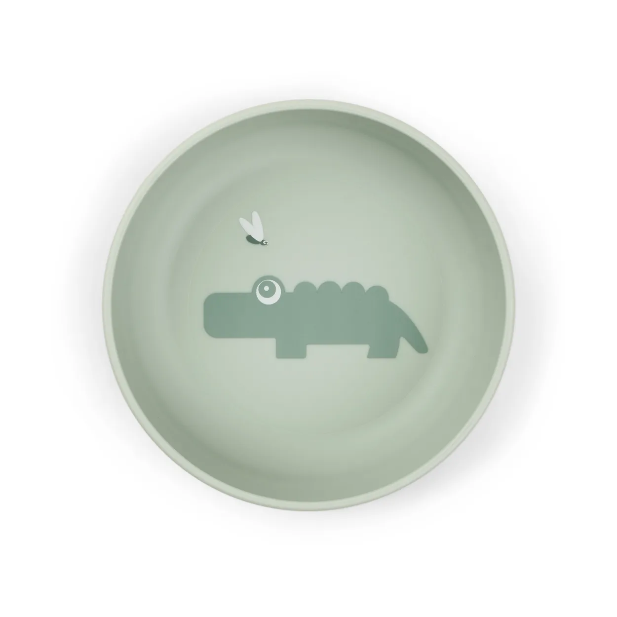 done by deer croco foodie skål ø12 cm green