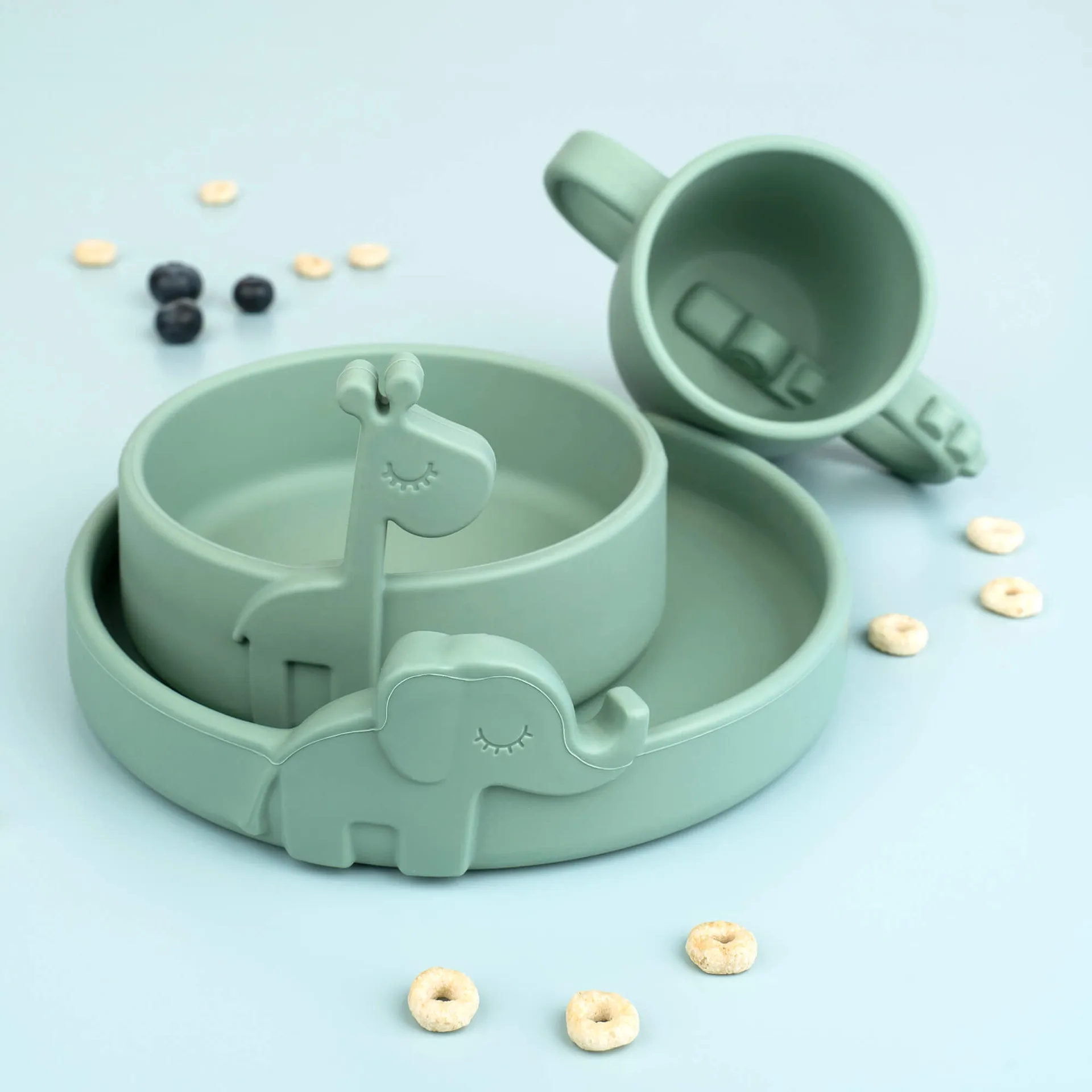 Croco peekaboo pipmugg 17 cl, Green Done by deer