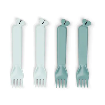 Raffi kiddish gaffel 4-pack - Blue - Done by deer