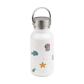 Produktfoto för Done by Deer Termoflaska Sea friends Beige 350 ml