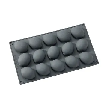 Beck bakform - Grå, citron, silikon, 15 st - Dorre