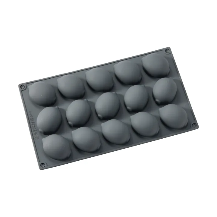 Beck bakform - Grå, citron, silikon, 15 st - Dorre