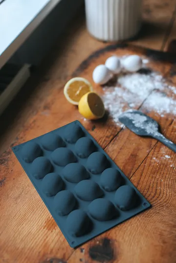 Beck bakform - Grå, citron, silikon, 15 st - Dorre