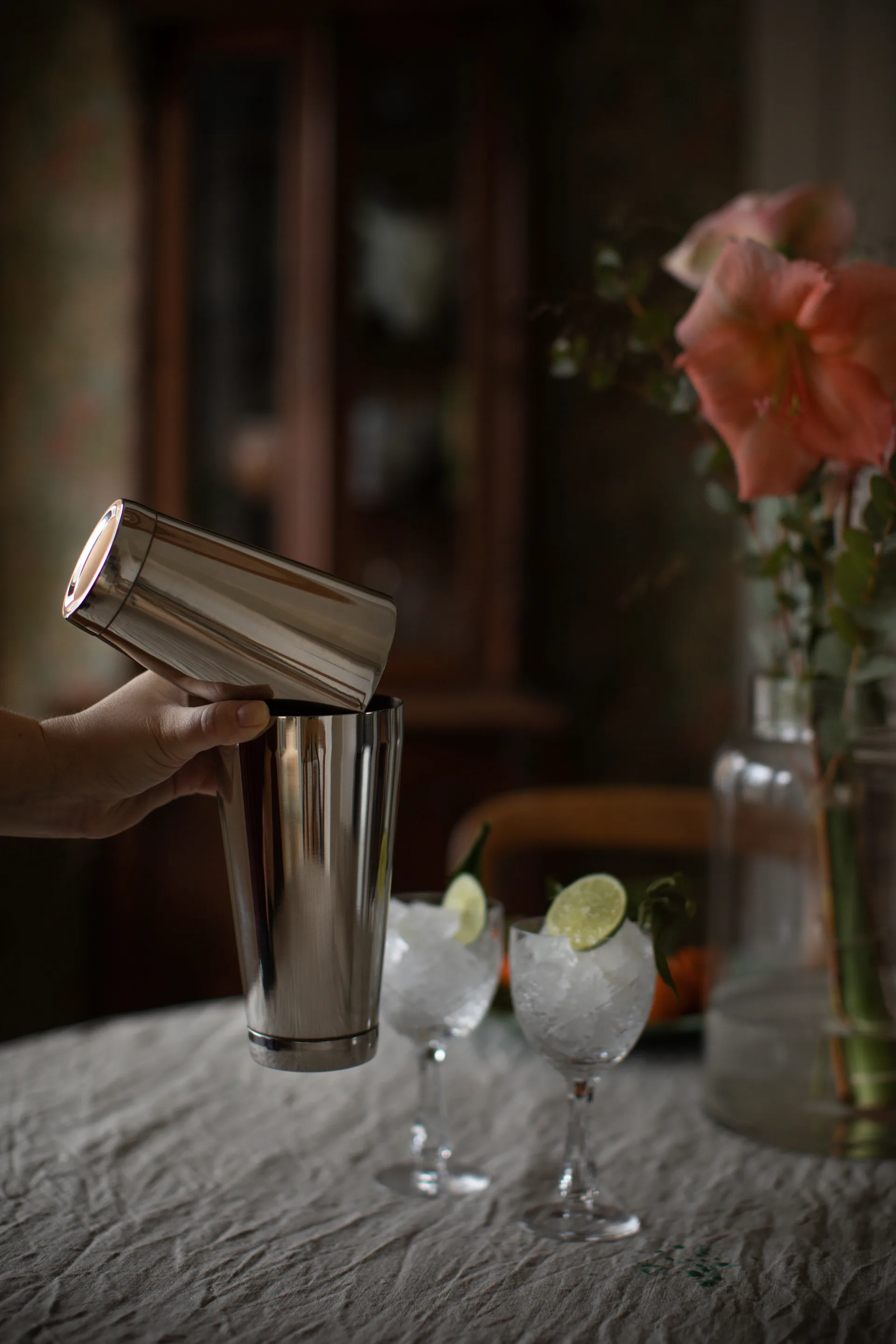 Bora Boston shaker, Rostfritt stål Dorre