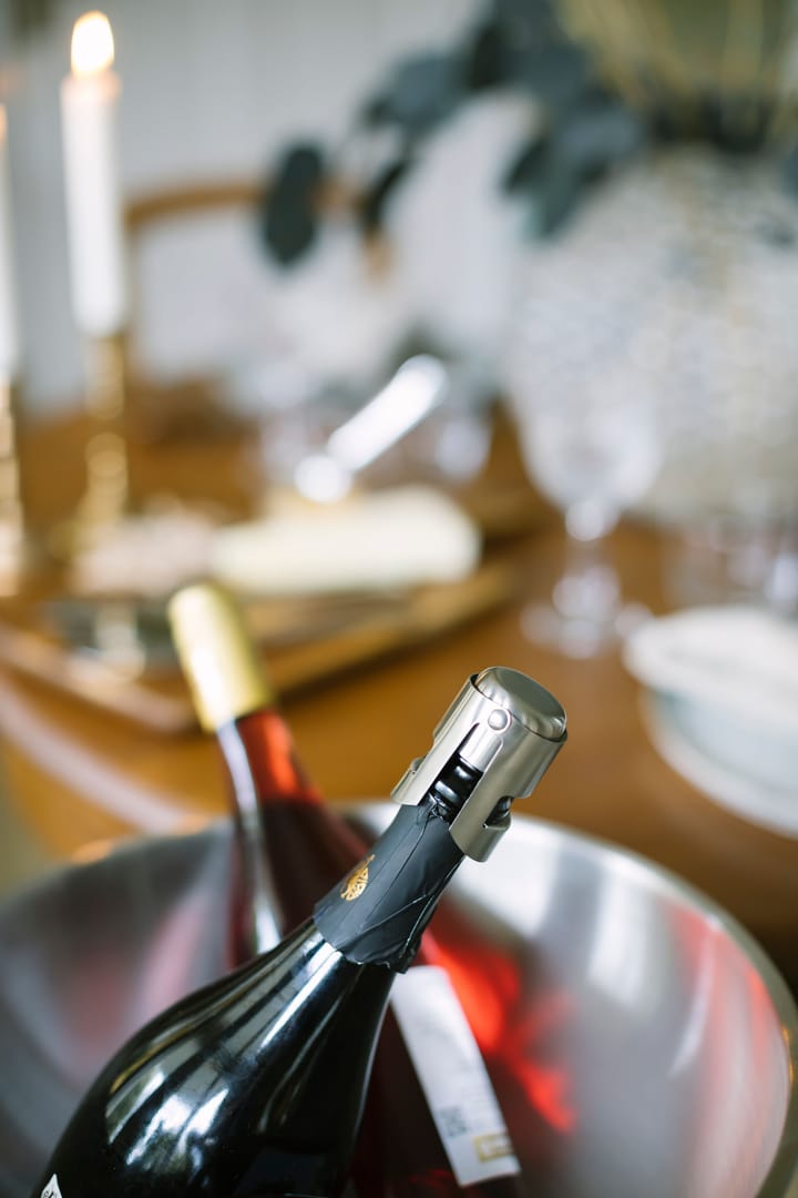 Bourdeaux vin- och champagneförslutare, Rostfritt stål Dorre