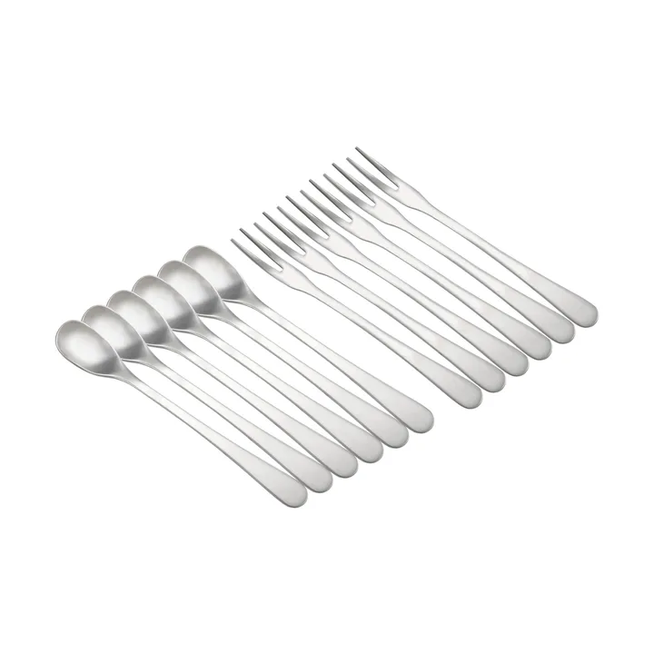 Classic tapasset - Rostfritt stål, 12 delar - Dorre