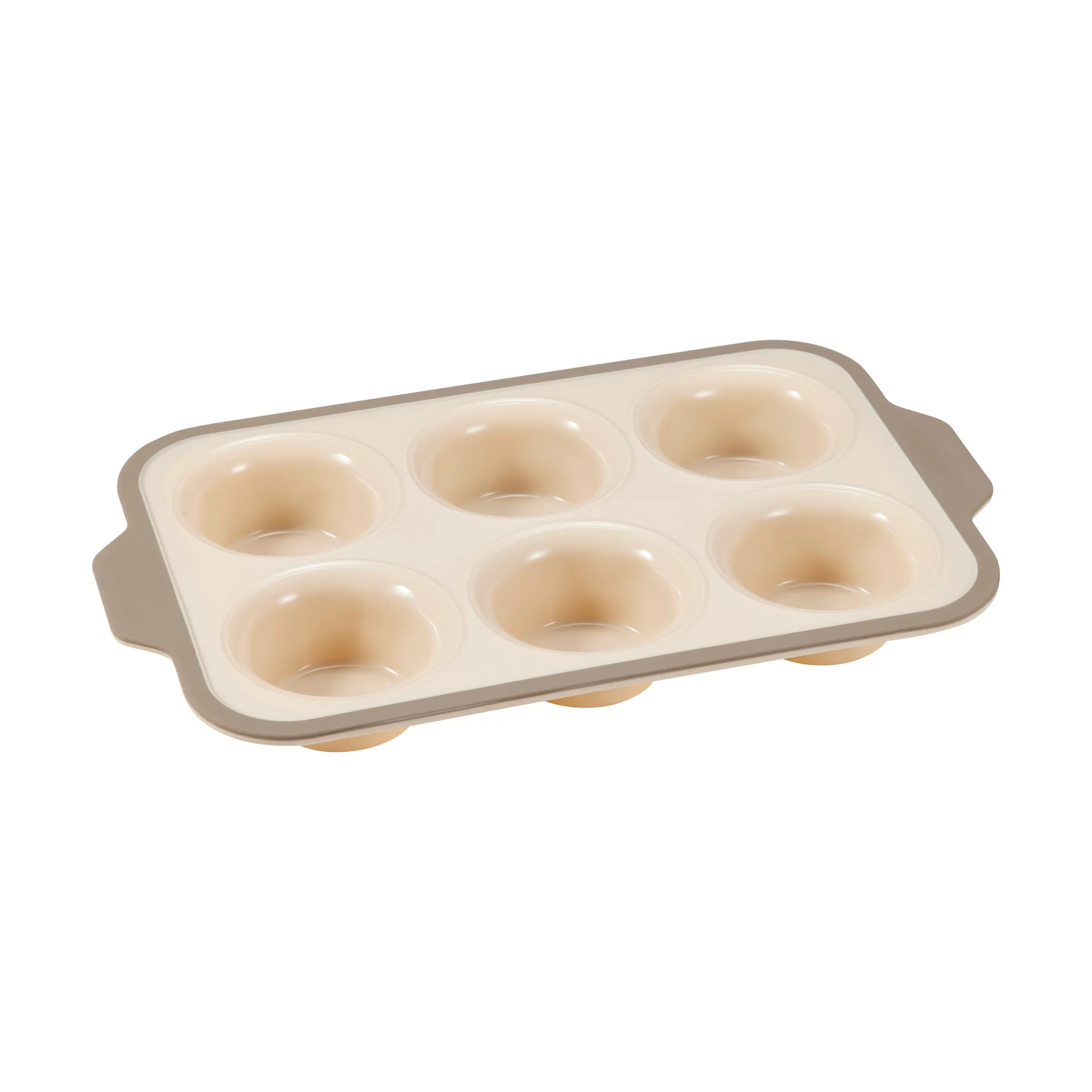 Cookie muffinsform 6 st, Beige Dorre
