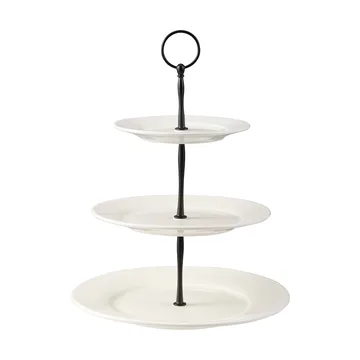 Dorre Kafi kakfat 3 våningar porslin Vit