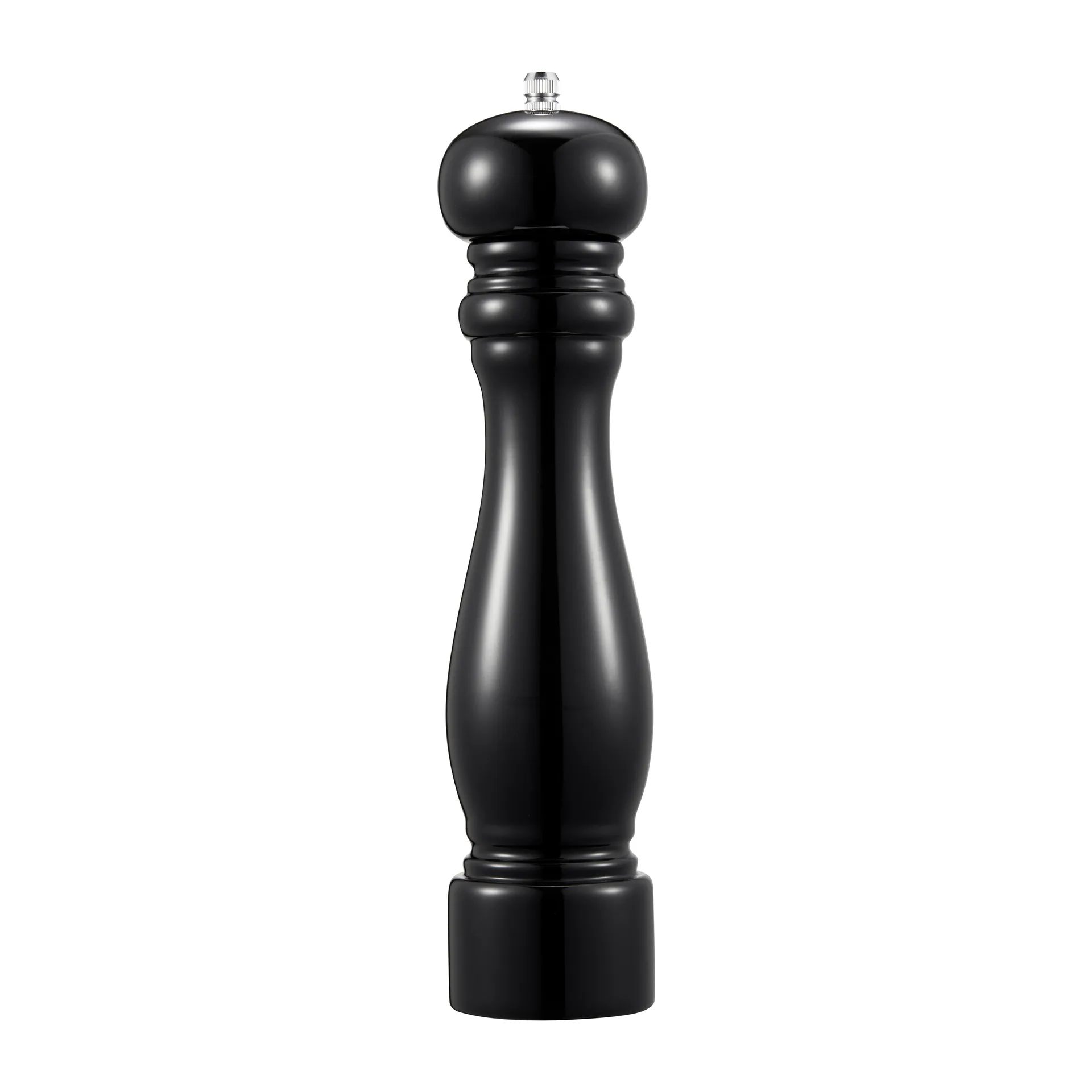 Karou peppar- och saltkvarn högblank 27 cm, Svart Dorre