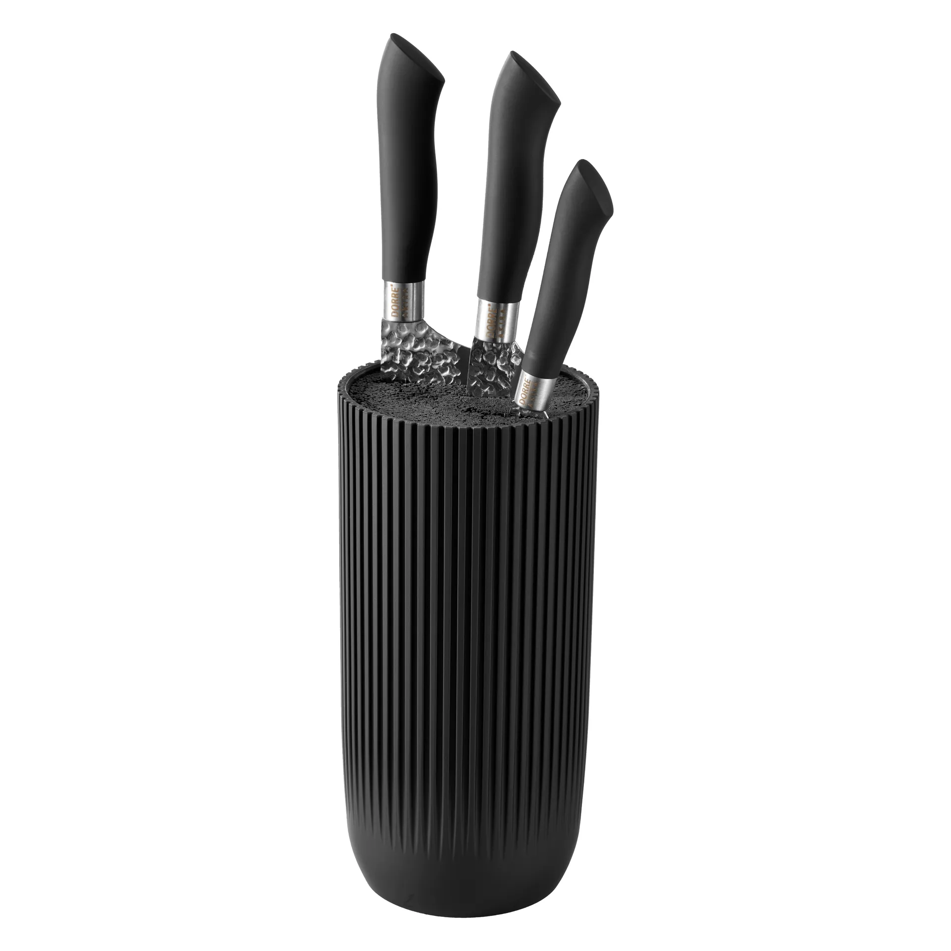 Kiki knivblock 24 cm, Black Dorre