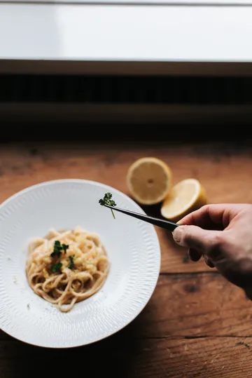 Maci matpincett - Rostfritt stål, rak, 16 cm - Dorre