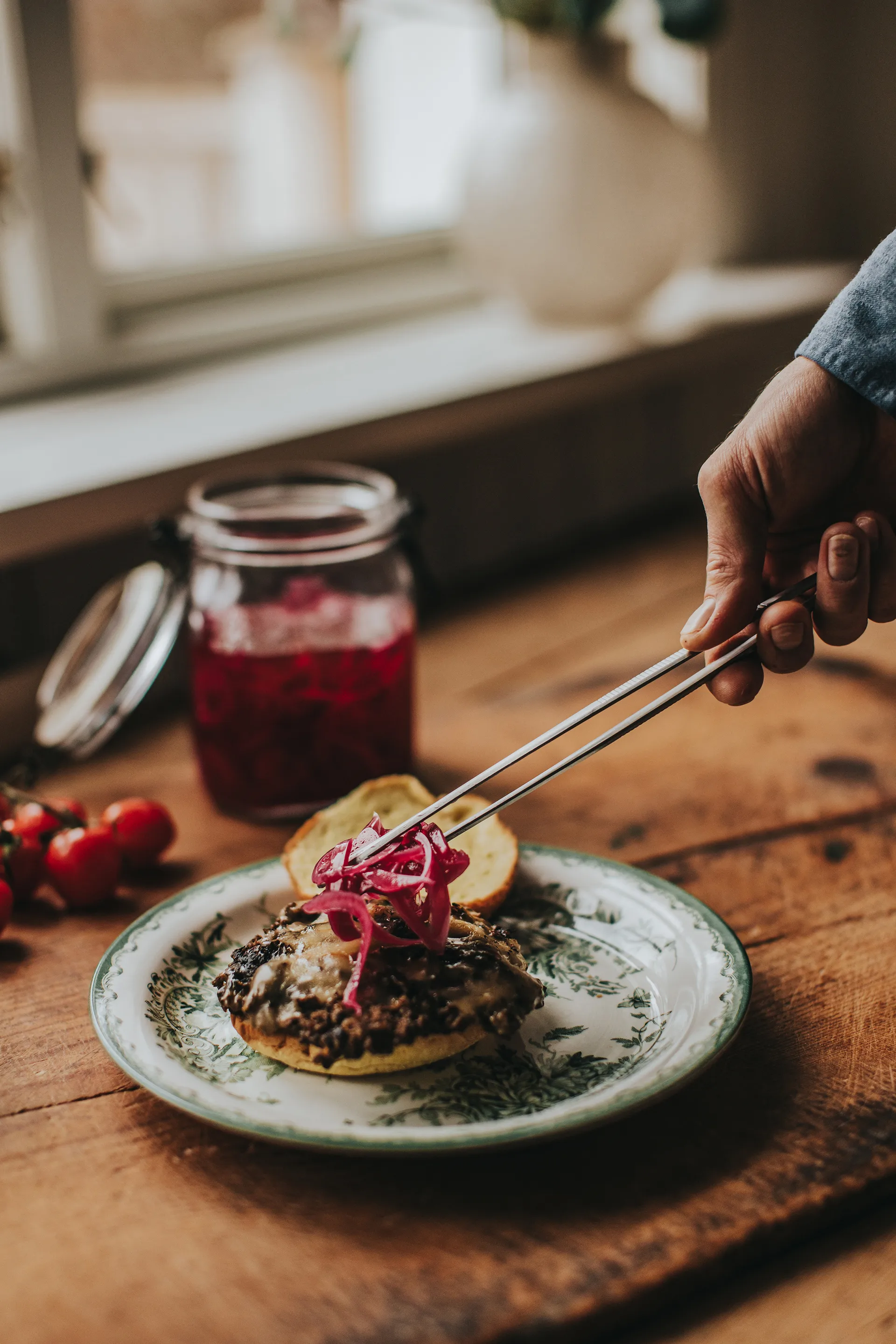 Mare matpincett, Rostfritt stål, 30 cm Dorre