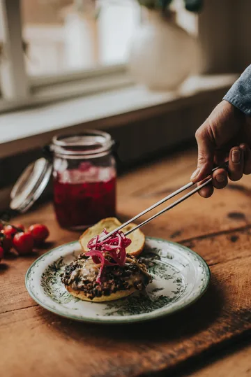 Mare matpincett - Rostfritt stål, 30 cm - Dorre