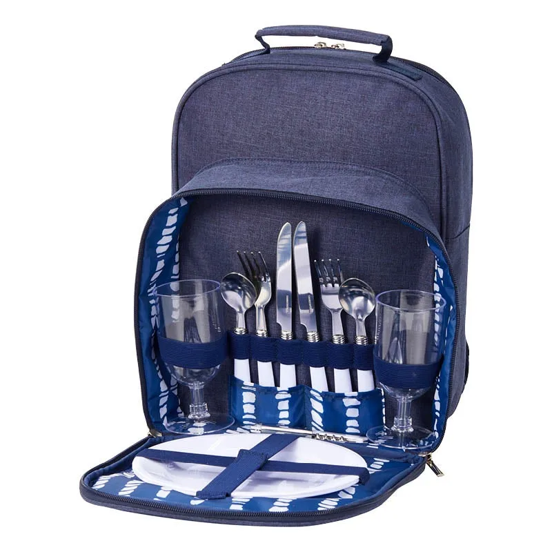 Produktfoto för Dorre Peri Picknickryggsäck 2 personer Blå