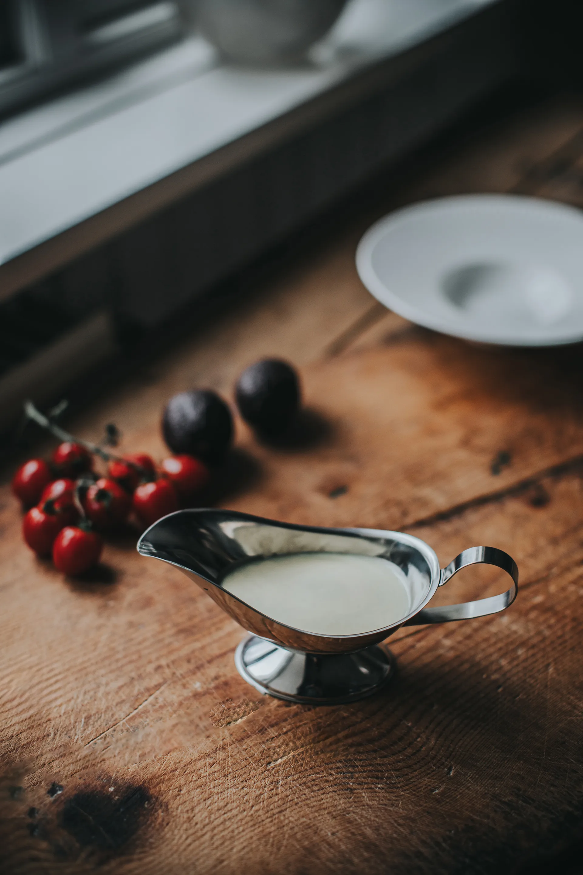 Saumi såssnipa, Rostfritt stål 25 cl Dorre