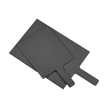 Selda serverings- & skärbräda - Grå träfiber, 34x19 cm - Dorre