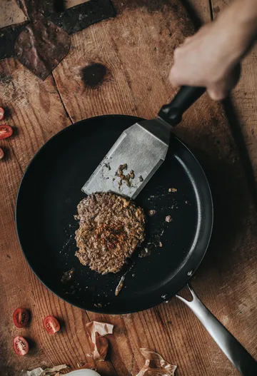 Stella stekspade - Rostfritt stål, plast, 29x7,2x3,3 cm - Dorre