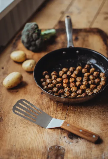 Studs stekspade - Rostfritt Stål, akaciaträ, 28 cm - Dorre