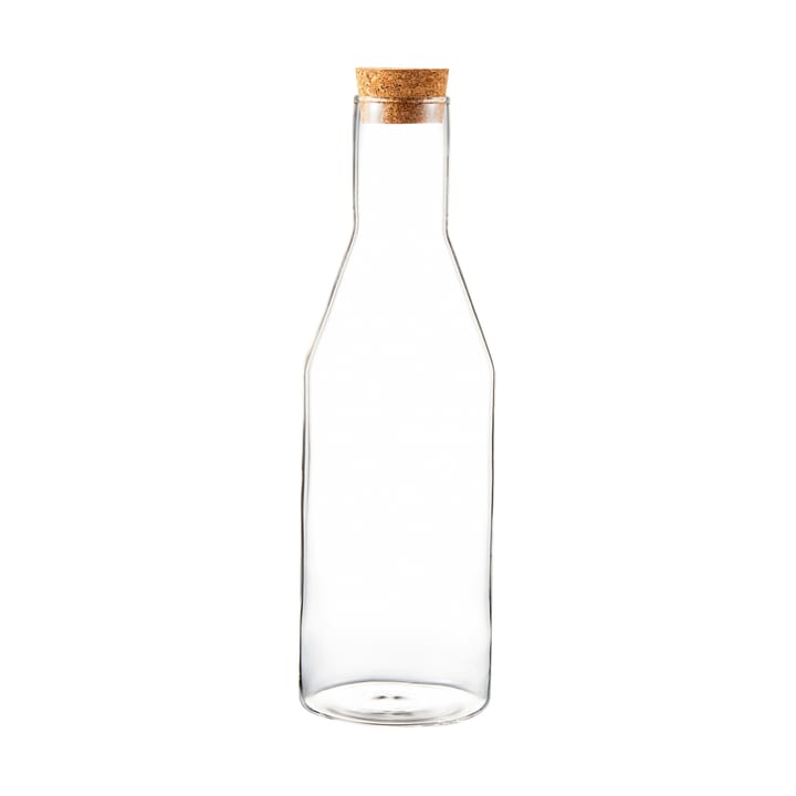 Sunnanö glaskaraff med korklock 1 l, Glas-kork Dorre