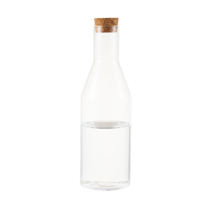 Sunnanö glaskaraff med korklock 1 l, Glas-kork Dorre