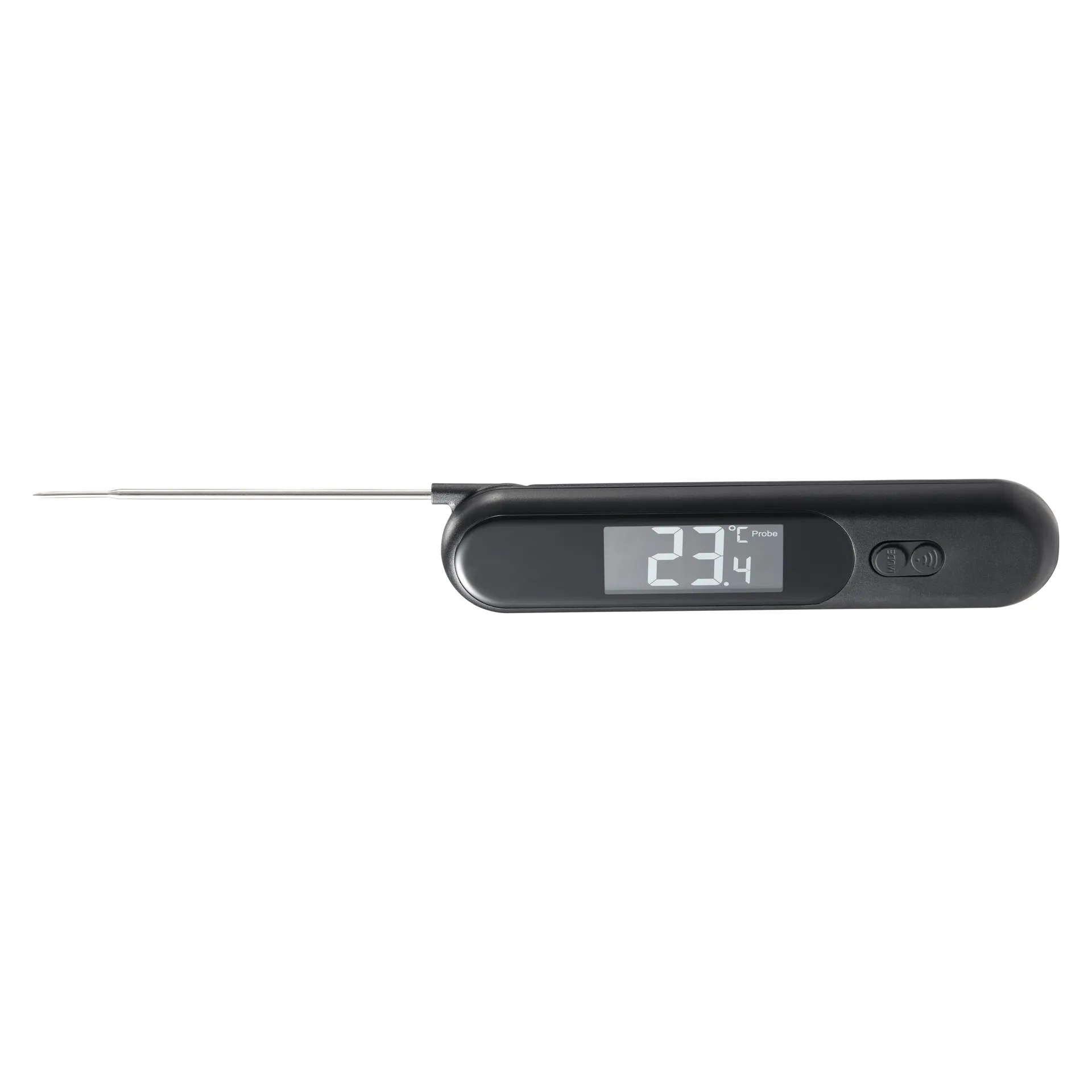 Trina Termometer 2-i-1 sticka och termometer, Svart Dorre