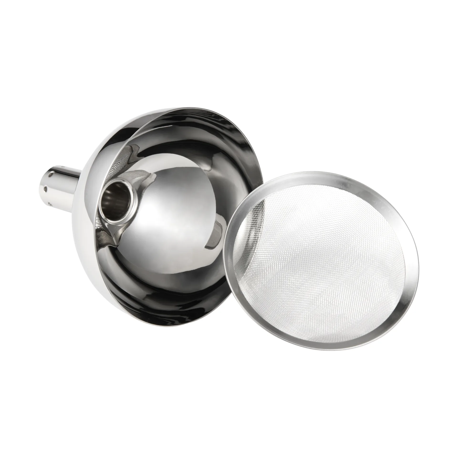 Valu dekateringstratt med sil, Rostfritt stål Dorre