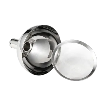 Dorre Valu dekateringstratt med sil Rostfritt stål