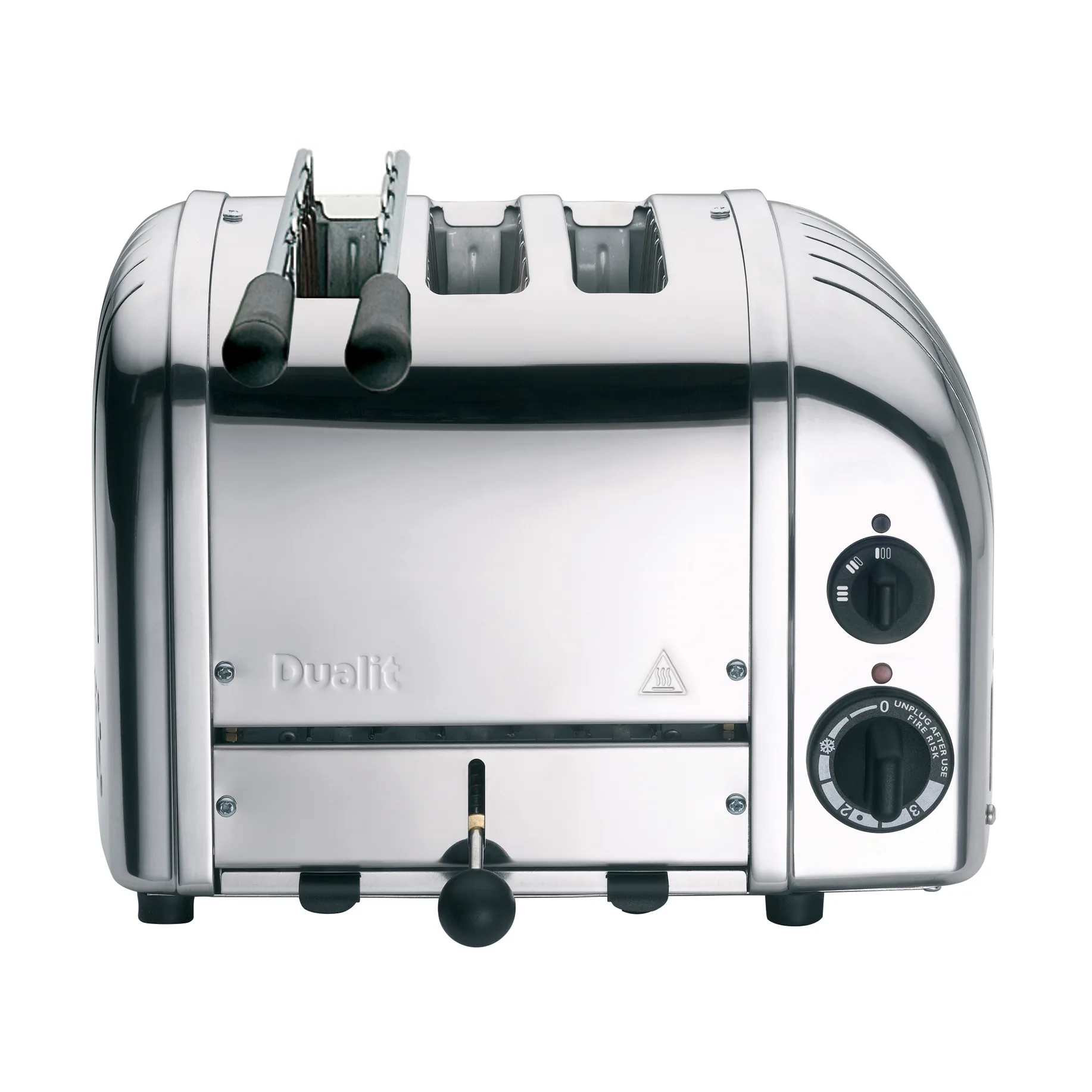 Brödrost Classic Combi 2+1 Skivor och toastgaller, Rostfri Dualit