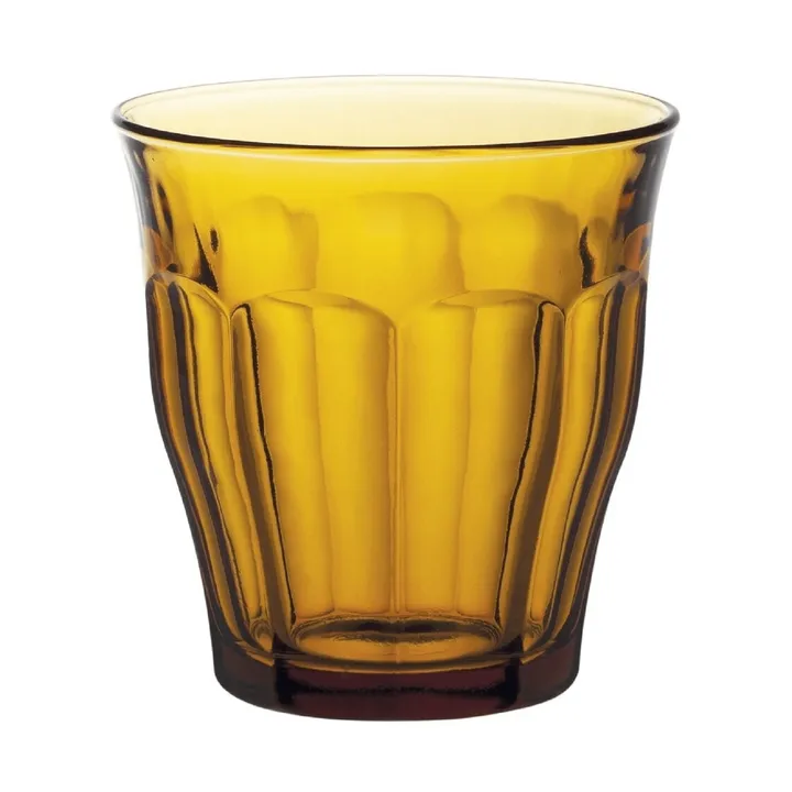 Picardie dricksglas - Amber, 6-pack, 25 cl - Duralex