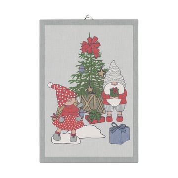 Läs mer om Ekelund Linneväveri Christmas Eve köshandduk 35x50 cm