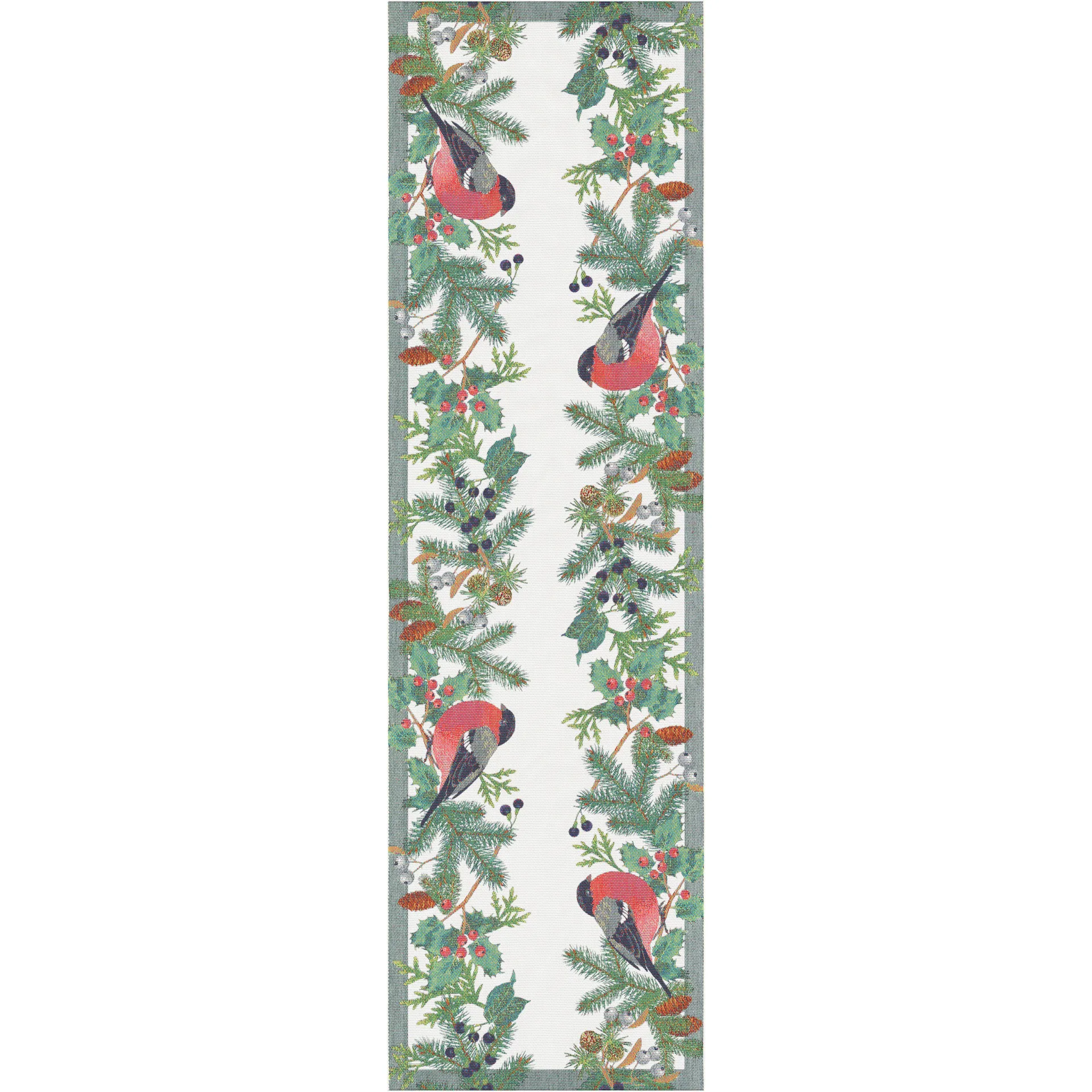 Domherre bordslöpare 35x80 cm, Multi Ekelund Linneväveri