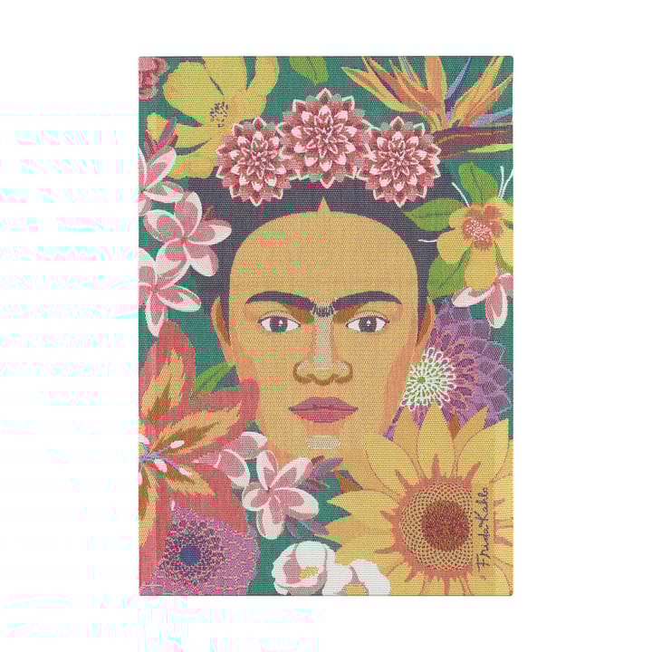 Flores kökshandduk 35x50 cm - Multi - Ekelund Linneväveri