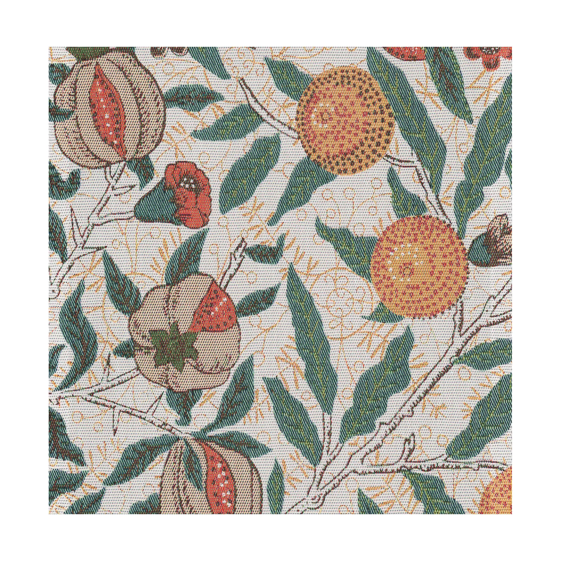 Fruit tygservett 35x35 cm, Multi Ekelund Linneväveri