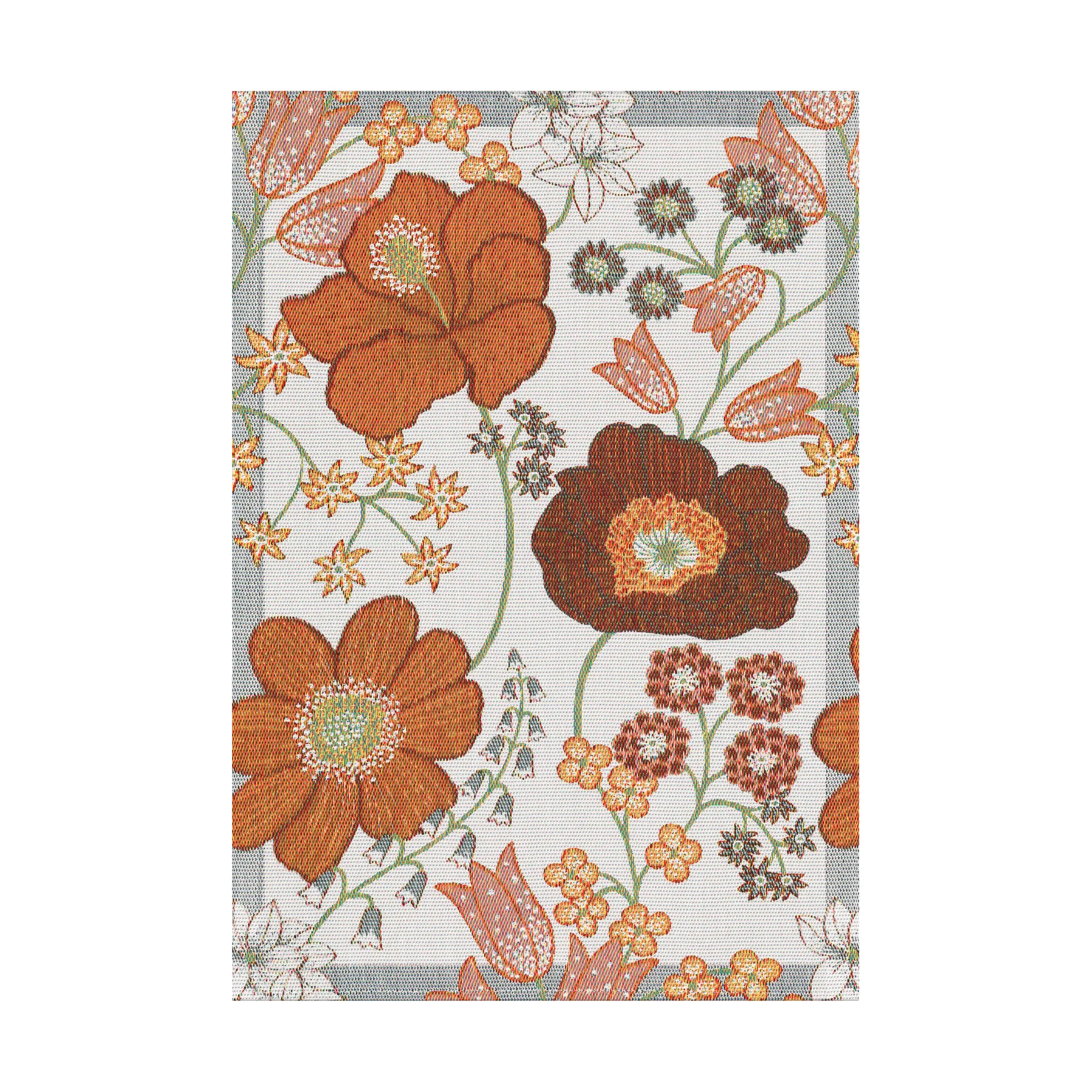 Kvällsblom kökshandduk 35x50 cm, Multi Ekelund Linneväveri