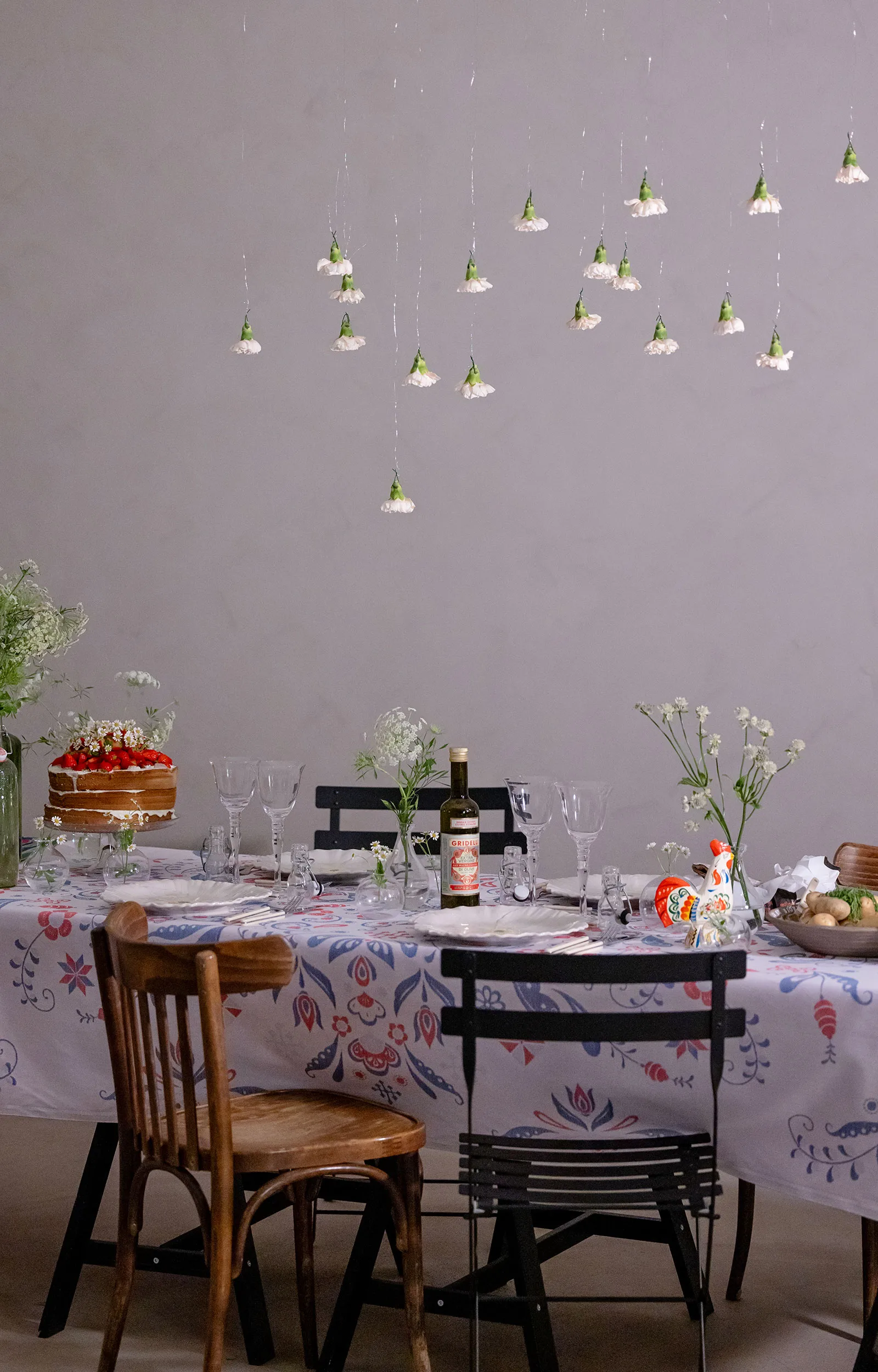 Torplyckan kökshandduk 35x50 cm, Multi Ekelund Linneväveri