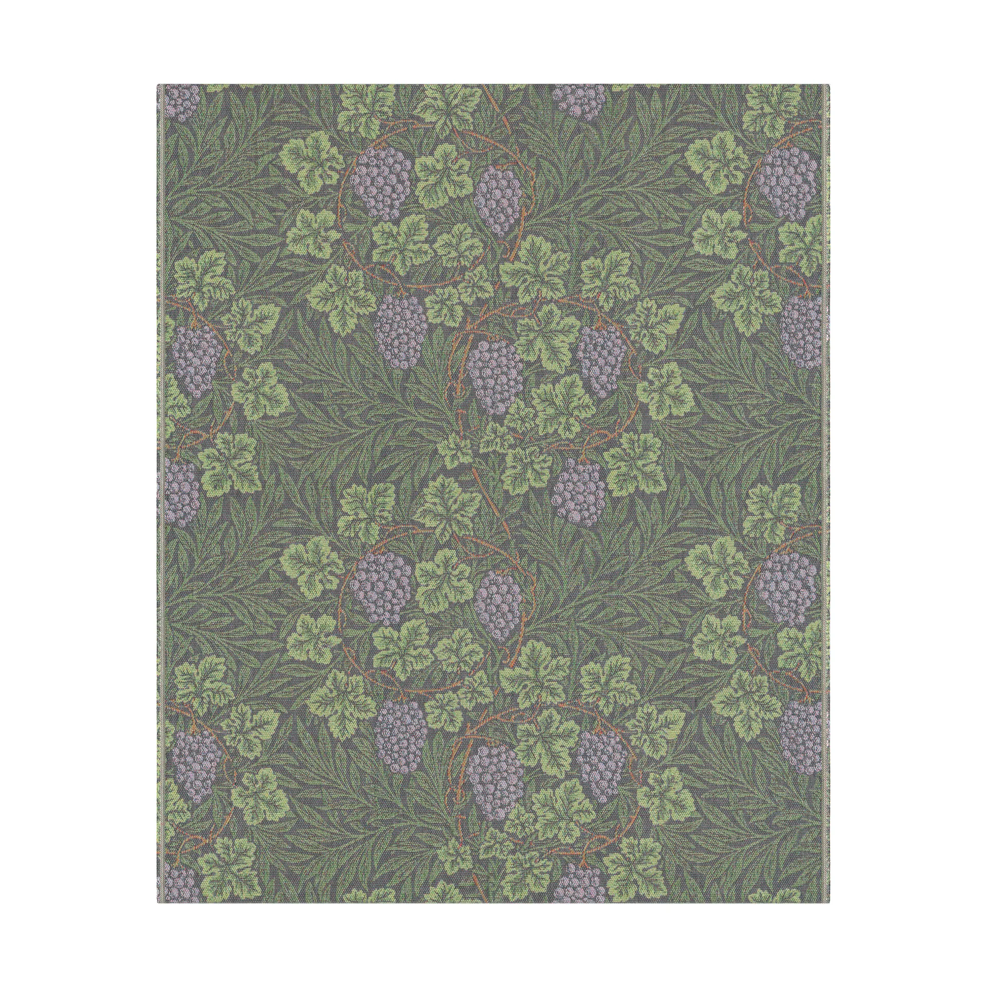 Vine pläd 140x170 cm, Grön Ekelund Linneväveri