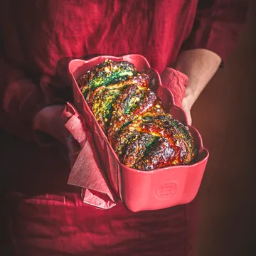 Emile Henry Madeleine brödform - Bubbelgum - Emile Henry