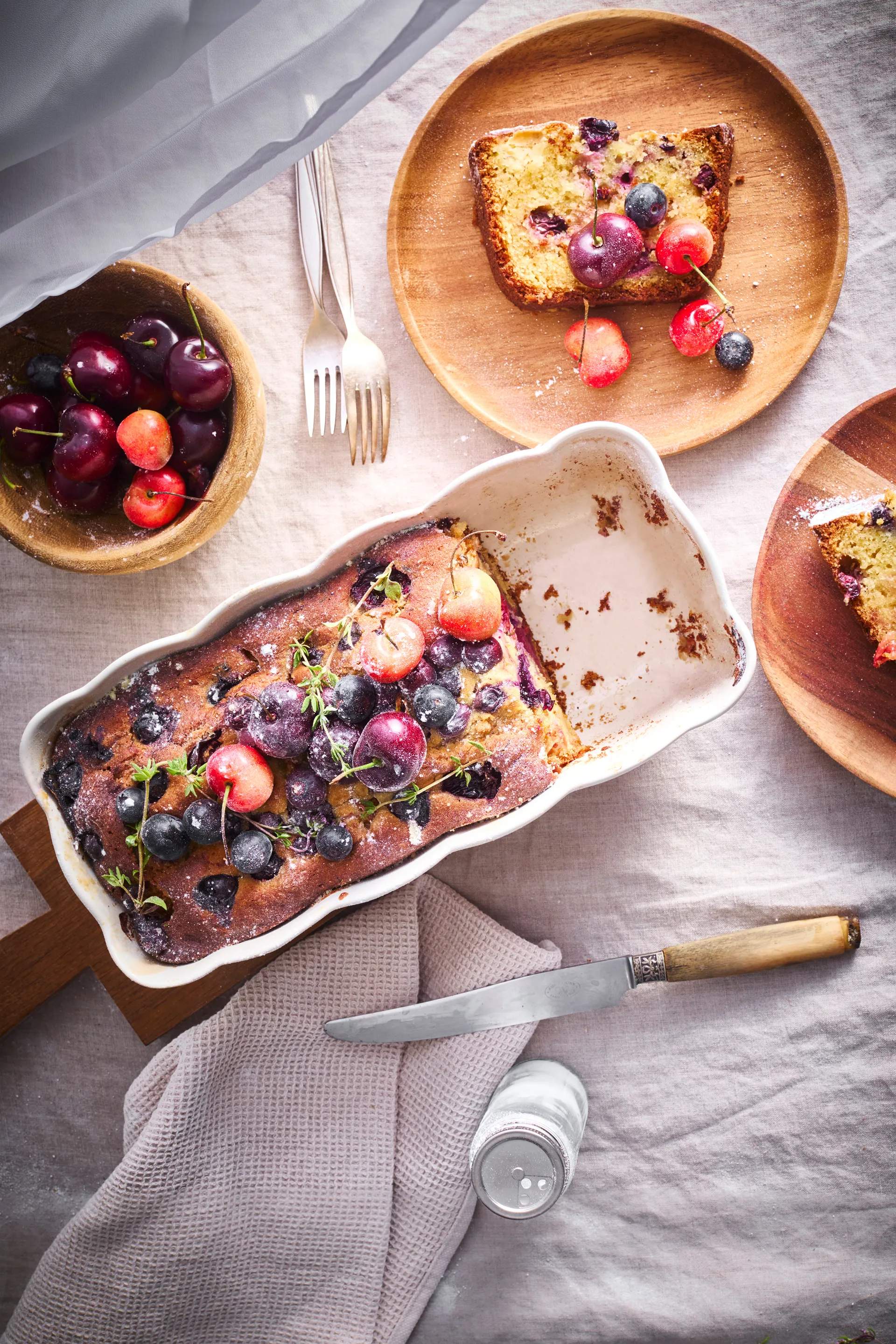 Emile Henry Madeleine brödform, Cream Emile Henry