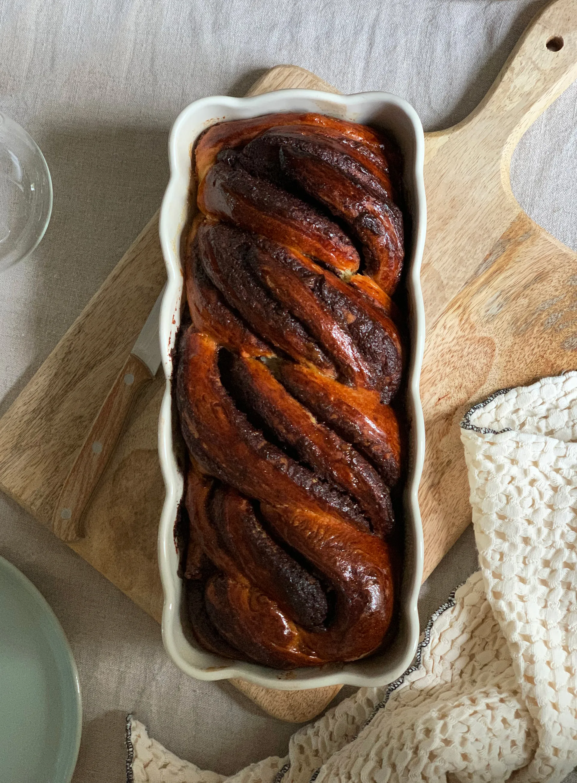 Emile Henry Madeleine brödform, Cream Emile Henry