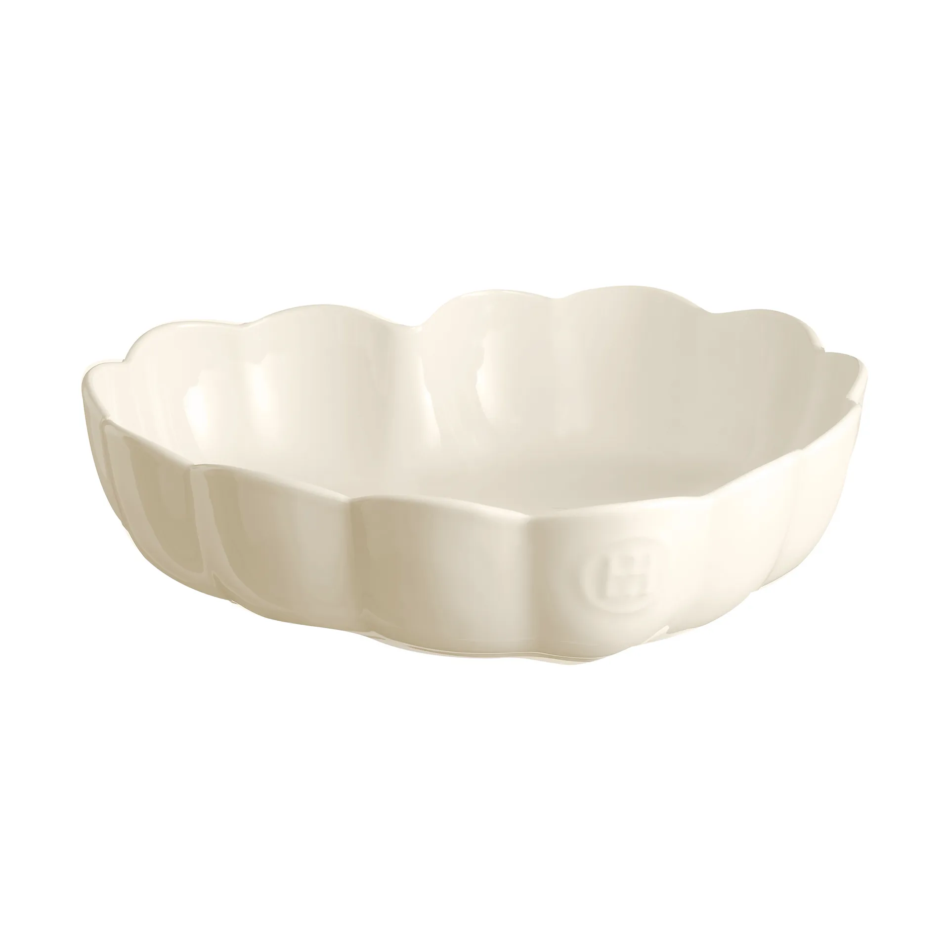 Emile Henry Madeleine hjärtanform, Cream Emile Henry