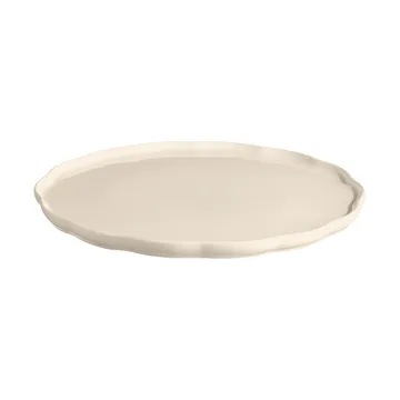Emile Henry Madeleine serveringsfat - Cream, rund - Emile Henry