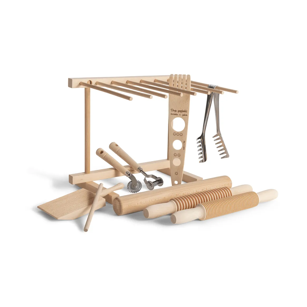 Eppicotispai pasta startset, Bokträ, 9 delar Eppicotispai