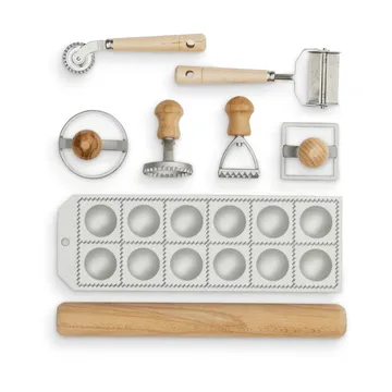 Eppicotispai ravioli- och tortellini pastastartset - Bokträ - Eppicotispai