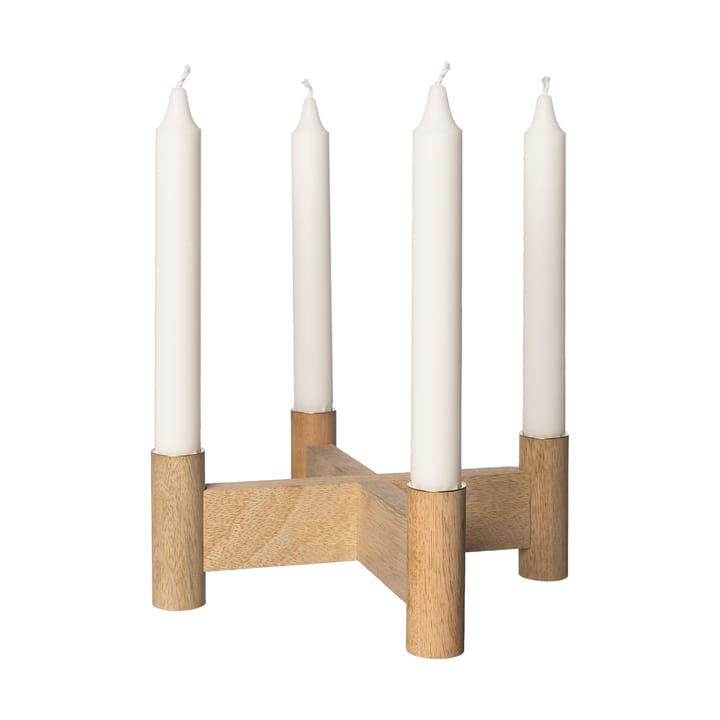 Ernst adventsljusstake Ø22x8 cm - Natur - ERNST